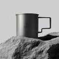 Caneca de Trekking e Camping com Alça Dobrável em Titânio Gwará Outdoor