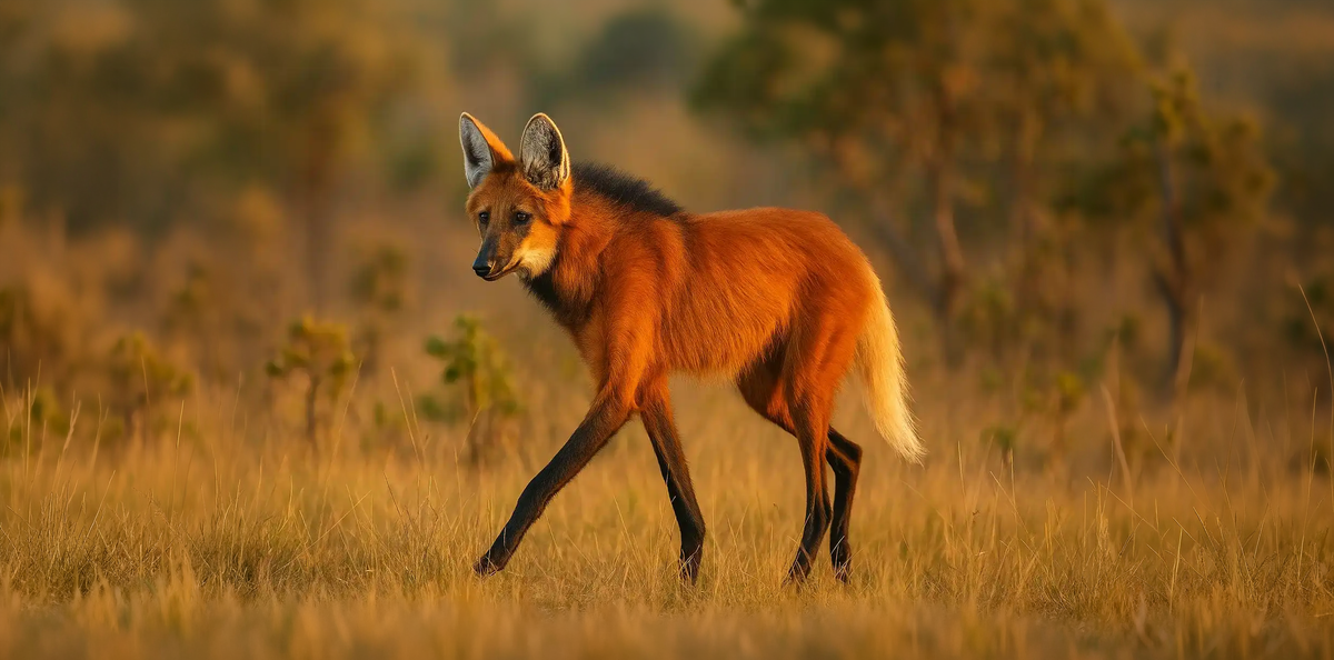 Lobo Guará na Mantiqueira